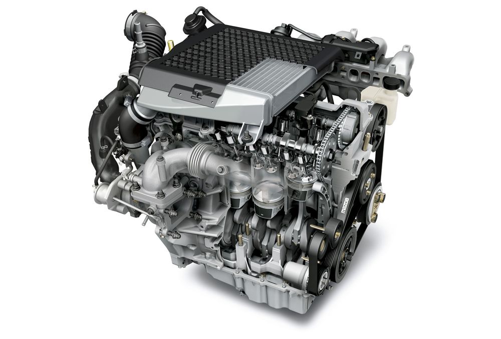Mazda CX-7 - MZR 2.3 DISI Turbo engine, photo